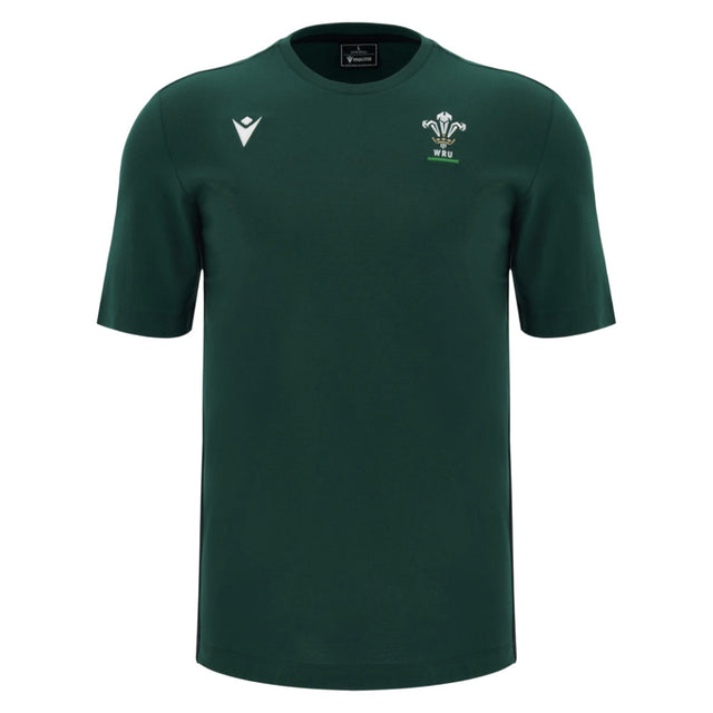 2026-2027 Wales WRU Rugby Cotton Travel Tee (Green)_0