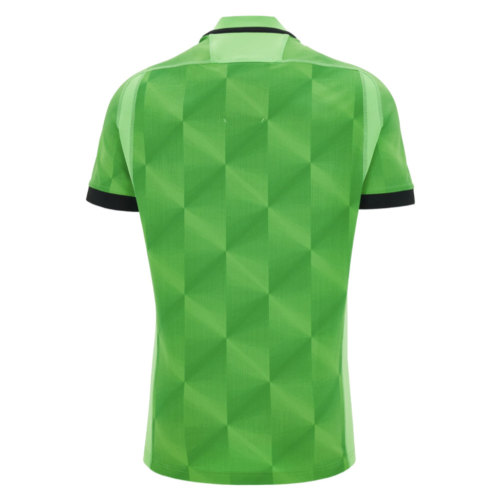 2026-2027 Wales WRU Training Rugby Shirt (Neon Green) (Warburton 7)_1