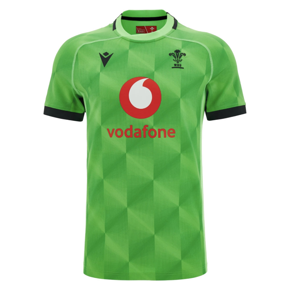 2026-2027 Wales WRU Training Rugby Shirt (Neon Green) (Tipuric 7)_2