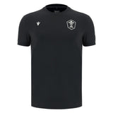 2026-2027 Wales WRU Rugby Athleisure Travel Shirt (Black)_0