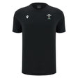 2026-2027 Wales WRU Travel Cotton T-Shirt (Black) - Kids_0