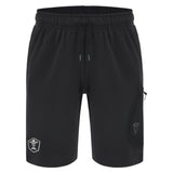 2026-2027 Wales WRU Bermuda Travel Cotton Shorts (Black) - Kids_0