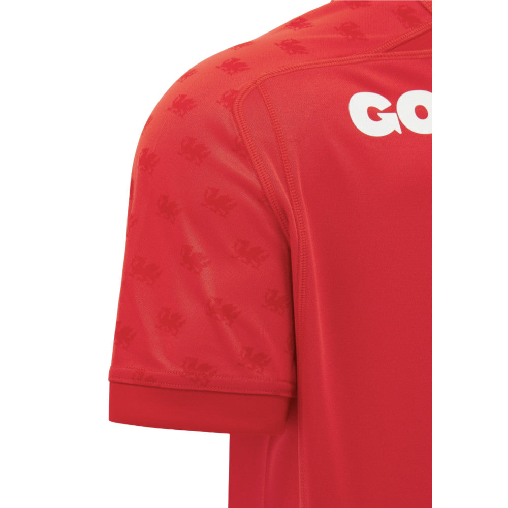 2026-2027 Wales WRU Home Rugby Poly Replica Shirt (Kids)_2