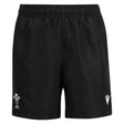 2026-2027 Wales WRU Bermuda Training Shorts (Black) - Kids_0