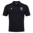 2026-2027 Wales WRU Rugby Travel Cotton Polo (Black) - Kids_0