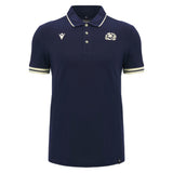 2026-2027 Scotland Rugby Ath Travel Polo Shirt (Navy)_0