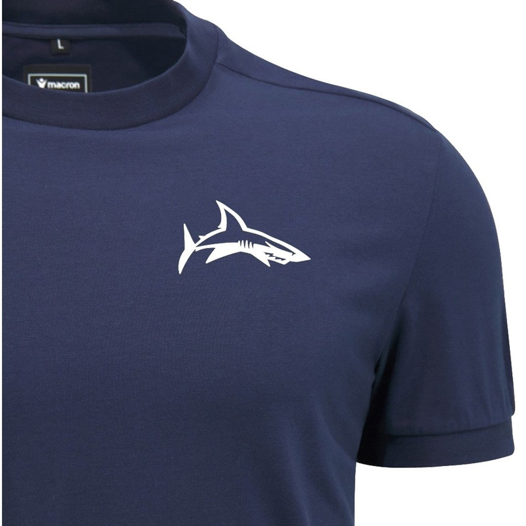 2026-2027 Sale Sharks Travel Cotton T-Shirt (Navy)_3