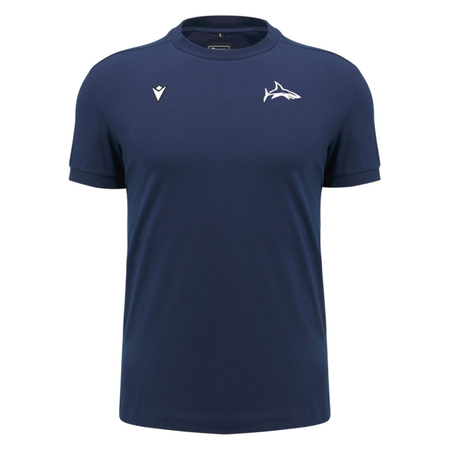 2026-2027 Sale Sharks Travel Cotton T-Shirt (Navy)_0