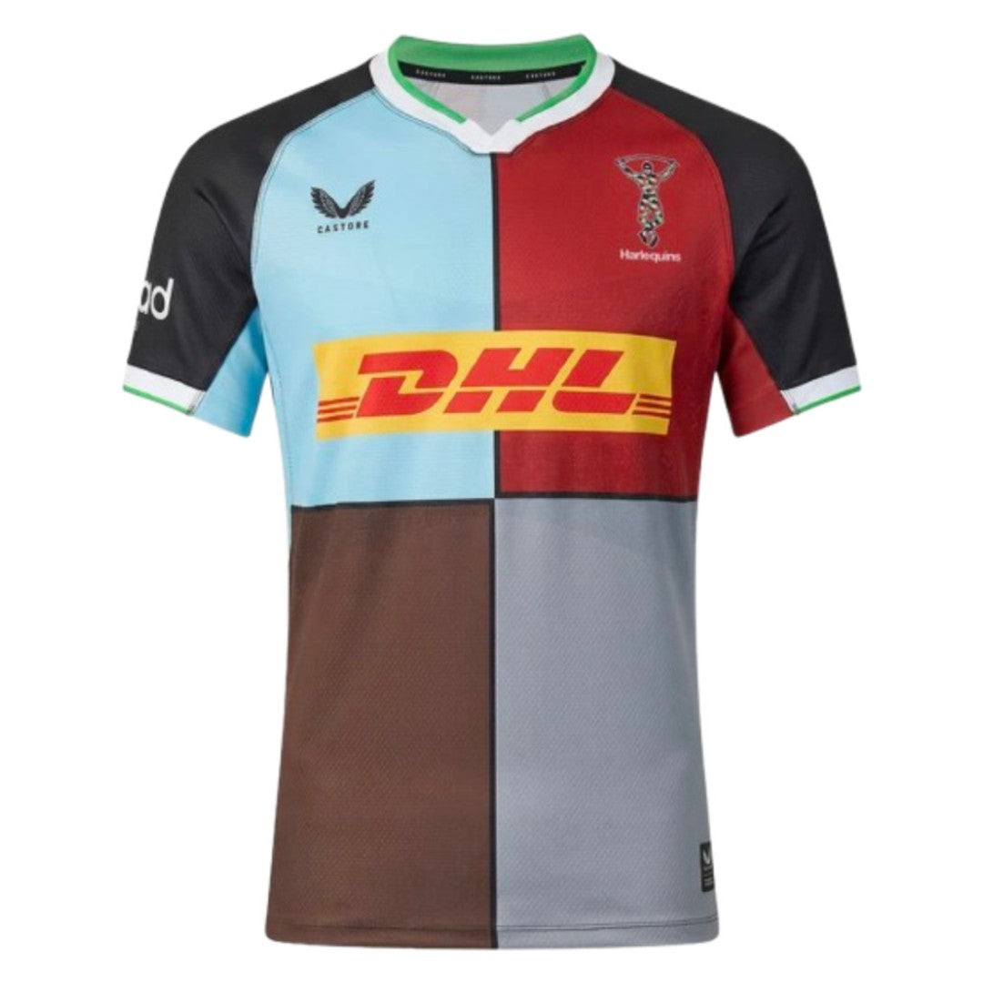 2026-2027 Harlequins Authentic Home Rugby Shirt (Your Name)_2