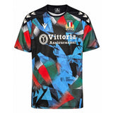 2026-2027 Italy Rugby Training Shirt (Navy/Red/Green) (Your Name)_2