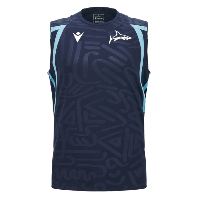 2026-2027 Sale Sharks Sleeveless Training Shirt (Navy)_0
