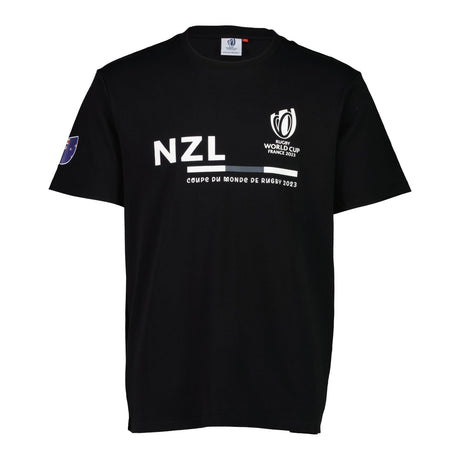 Rugby World Cup 2023 New Zealand Polo - Black_1