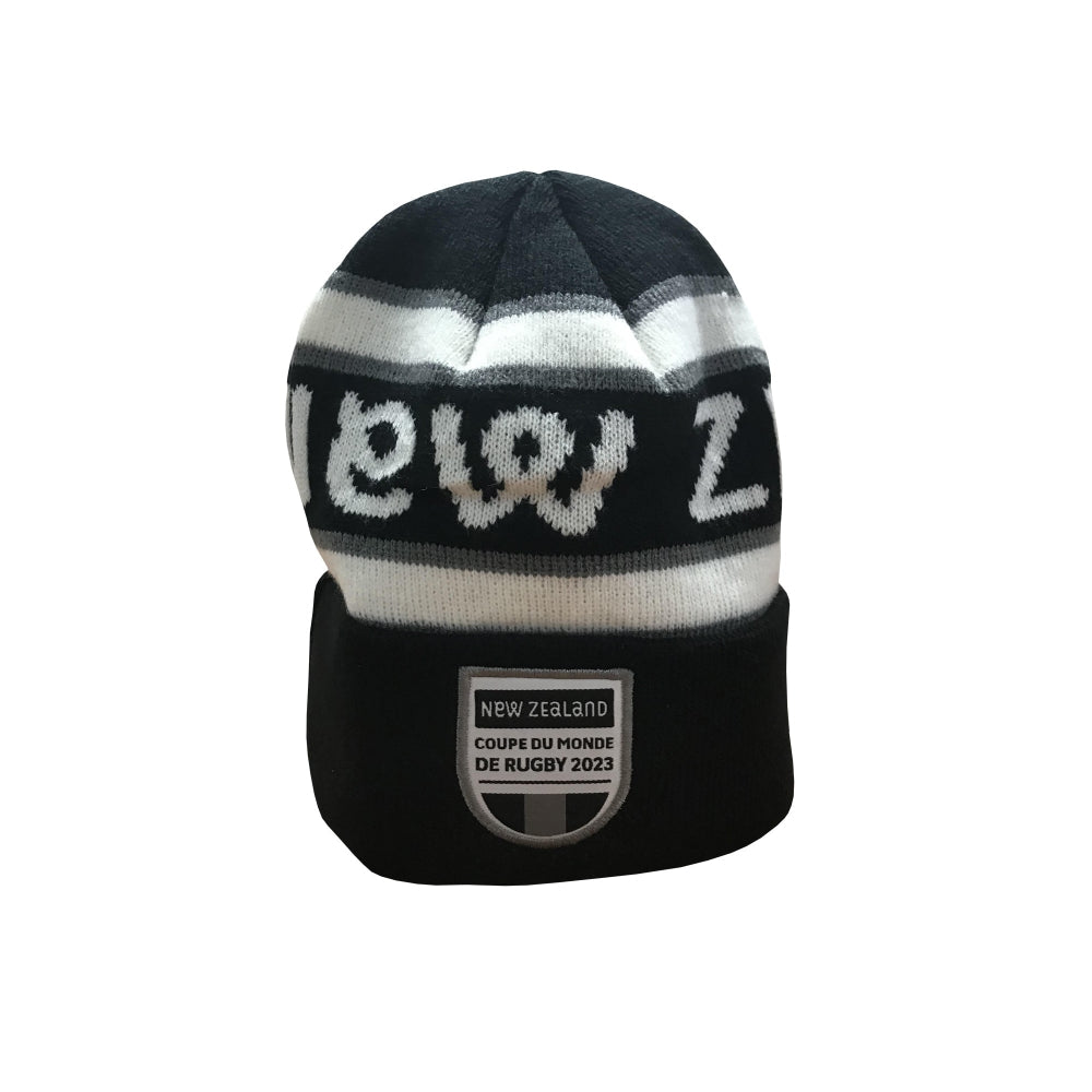 Rugby World Cup 2023 New Zealand Beanie - Black_1
