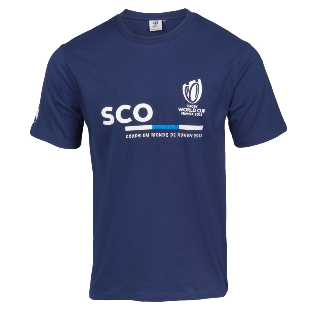 Rugby World Cup 2023 Scotland Supporter T-shirt - Navy_1