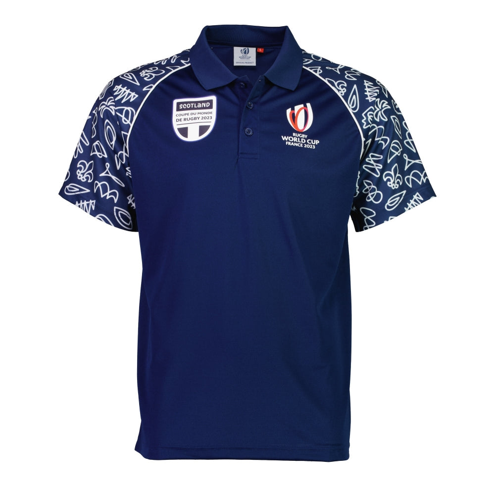 Rugby World Cup 2023 Scotland Polo - Navy_1