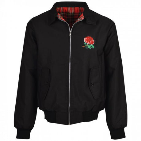 England 1980 Rugby Black Harrington Jacket_1