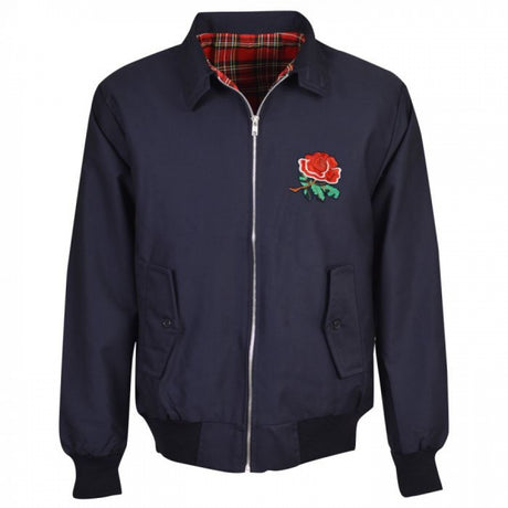 England Rugby Navy Harrington Jacket_0