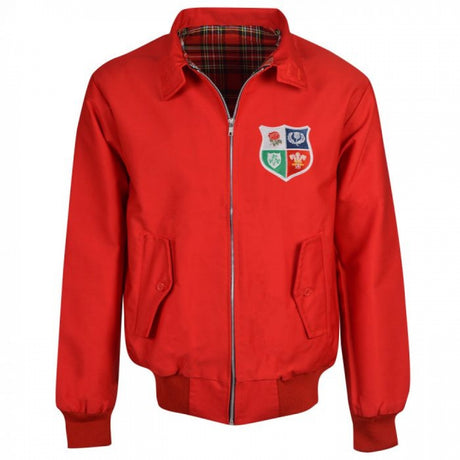 British & Irish Lions 1970's Red Harrington Jacket_0