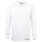 TOFFS Classic Retro White Long Sleeve Rugby Style Shirt_1