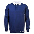 TOFFS Classic Retro Navy Long Sleeve Rugby Stlye Shirt_1