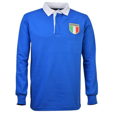 Italy 1975 Vintage Home Rugby Shirt_0