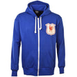 France 1924 Vintage Rugby Zipped Hoodie - Royal_2