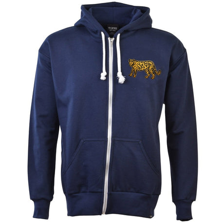 Argentina 1991 Vintage Rugby Zipped Hoodie - Navy_0