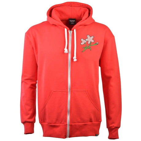 Japan 1932 Vintage Rugby Zipped Hoodie - Red_0