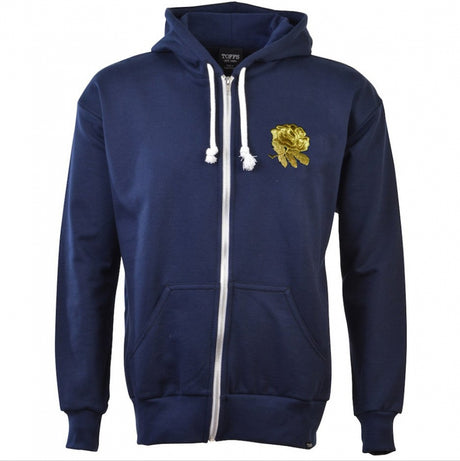 England Rugby 6 Nations Gold Rose Zip Hoodie - Navy_0