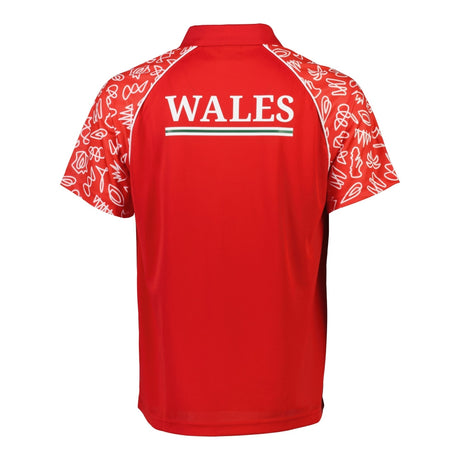 Rugby World Cup 2023 Wales Polo - Red_1