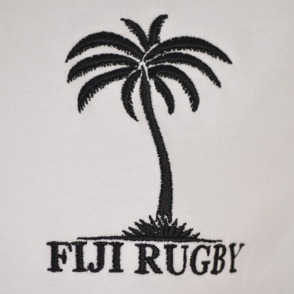 Fiji 1970 Vintage White Rugby Shirt_1