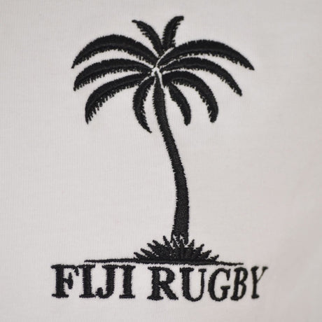 Fiji 1970 Vintage White Rugby Shirt_1