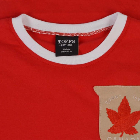 Canada Rugby T-Shirt - Red/White_2