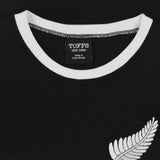 New Zealand Rugby T-Shirt - Black/White_2