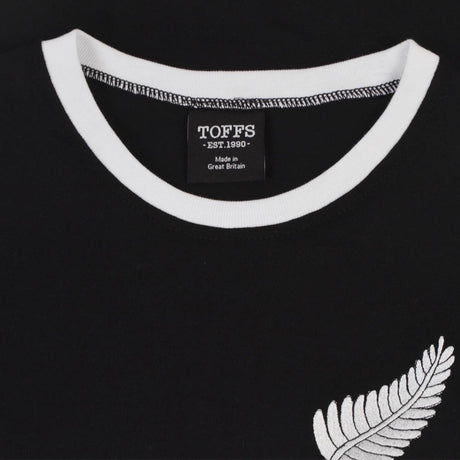 New Zealand Rugby T-Shirt - Black/White_2