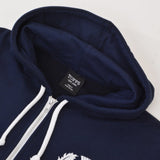 Scotland 1925 Vintage Rugby Zipped Hoodie - Navy_2