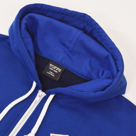France 1924 Vintage Rugby Zipped Hoodie - Royal_2