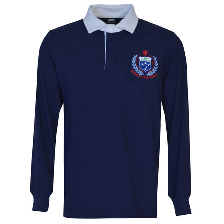 Samoa 1990s Navy Rugby Shirt_0