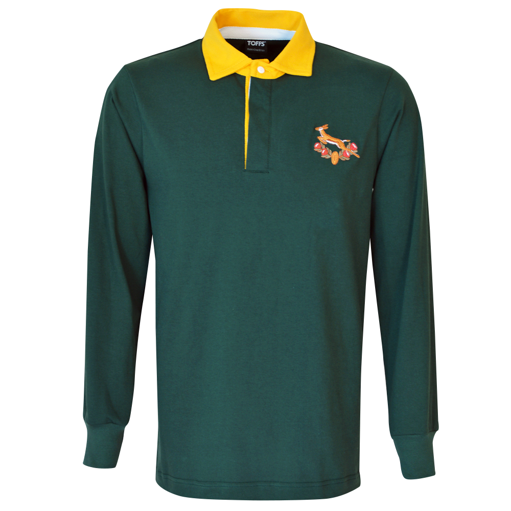 South Africa Springboks 1992 Rugby Shirt_0