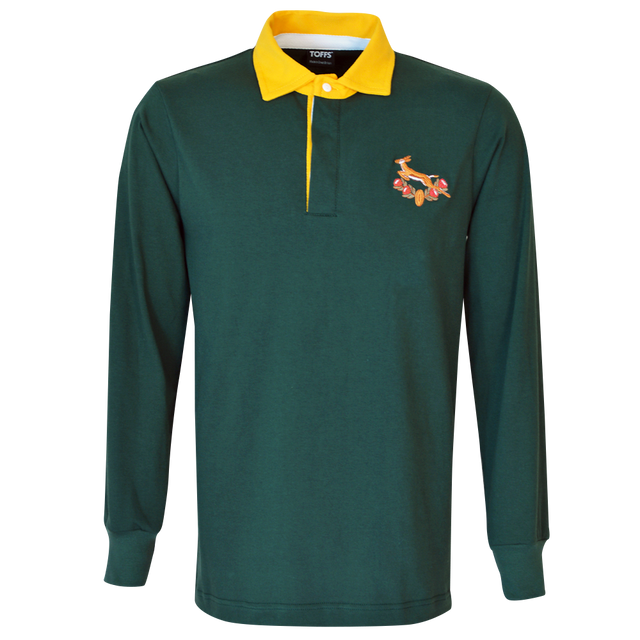 South Africa Springboks 1992 Rugby Shirt_0