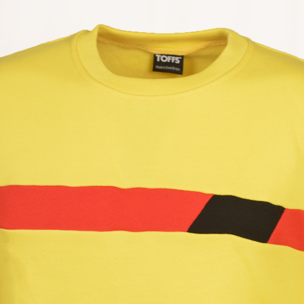 Watford Yellow Panel Sweatshirt_1