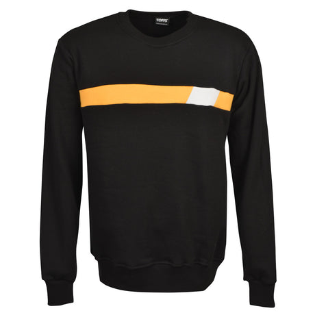 Black & Amber Panel Sweatshirt_0