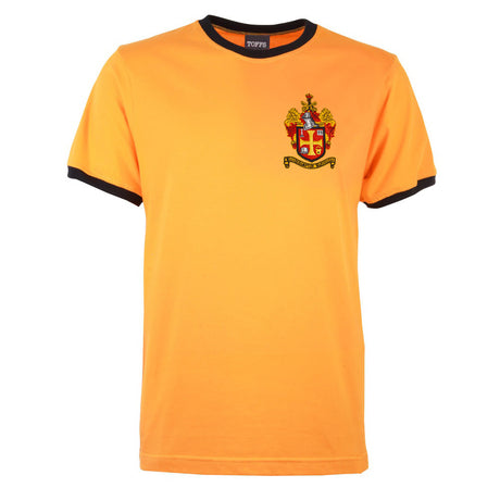 Kids Wolverhampton Wanderers T-Shirt - Amber/Black Ringer_0