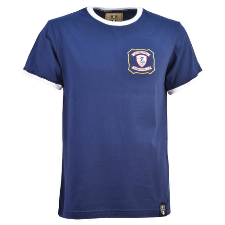 Kids Falkirk Navy/White T-Shirt_0