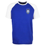 Kids Brazil Away Raglan Sleeve Royal/White T-Shirt_0
