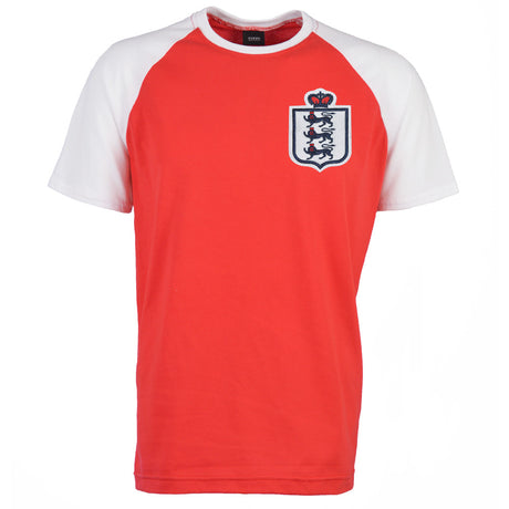 Kids England Raglan Sleeve Red/White T-Shirt_0