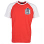 Kids England Raglan Sleeve Red/White T-Shirt_0