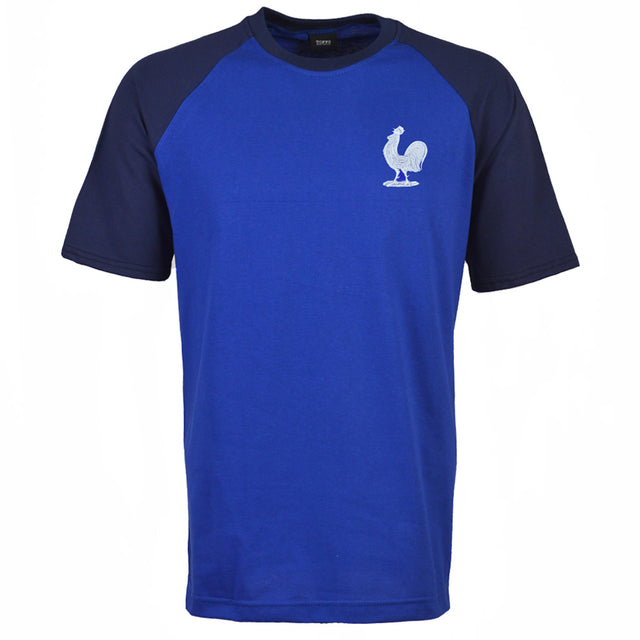 Kids France Raglan Sleeve Royal/Navy T-Shirt_0