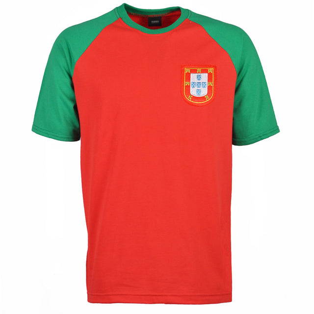 Kids Portugal Raglan Sleeve Red/Green T-Shirt_0