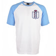 Kids England Raglan Sleeve White/Sky T-Shirt_0